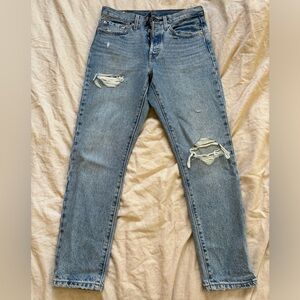 Levi’s 501 Skinny Cropped 27x28
